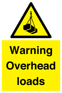 Warning Overhead loads